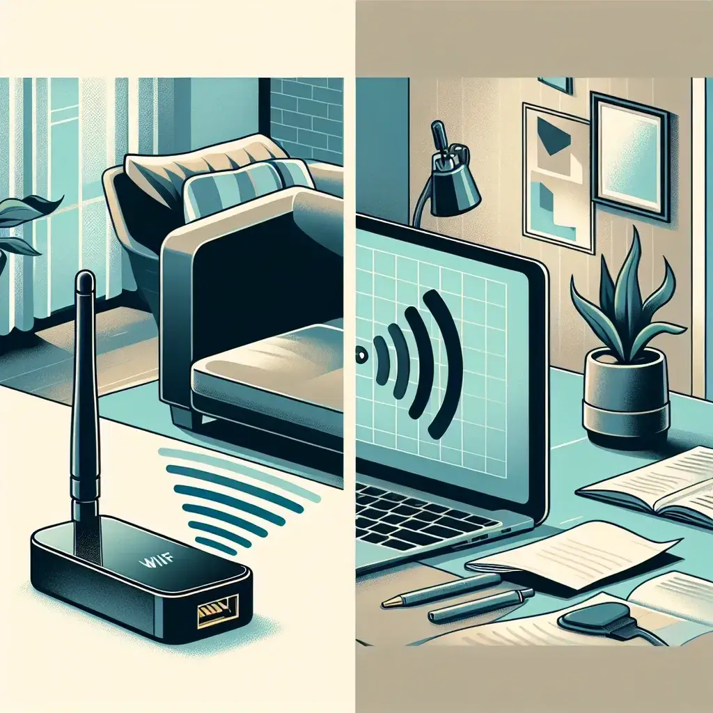 What is the difference between a WiFi adapter and a WiFi receiver?